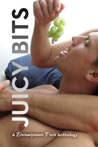 Cover for Juicy Bits, and erotic romance m/m anthology from Dreamspinner Press
